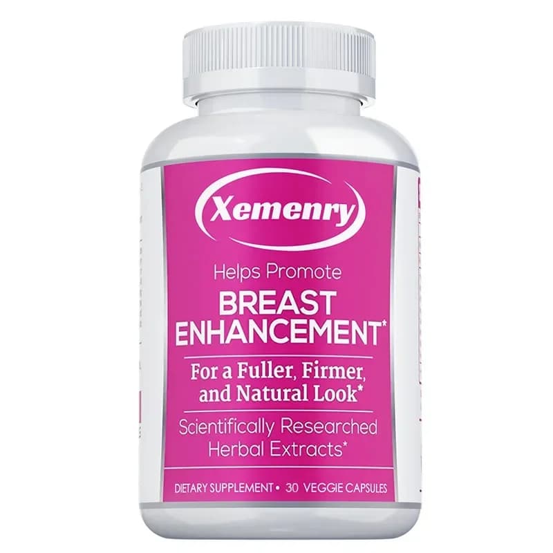 bottle of natural chest supplement — image 8