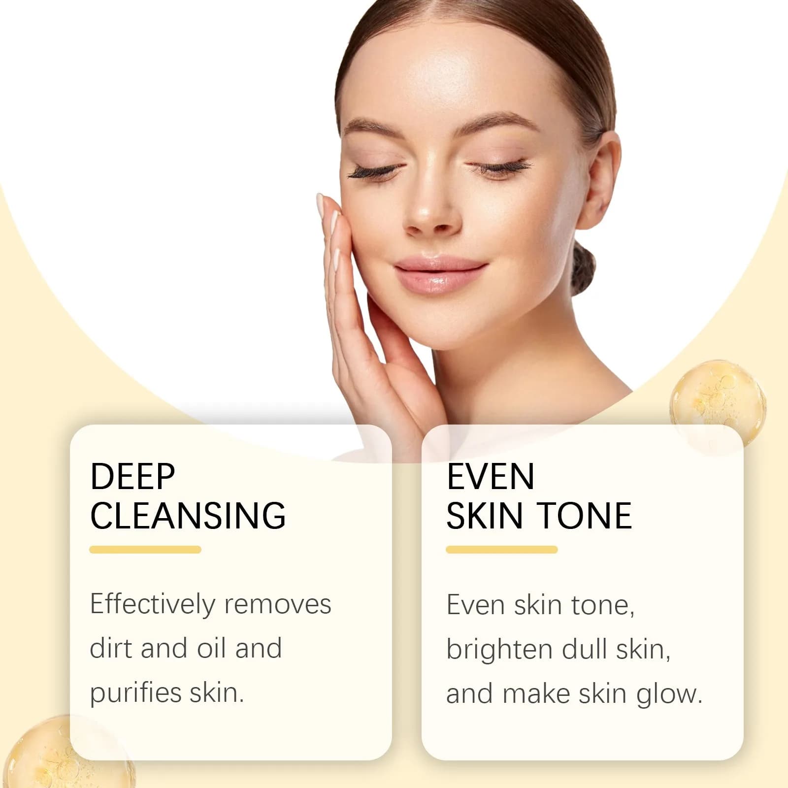 Vitamin C and turmeric exfoliating facial mask — image 2