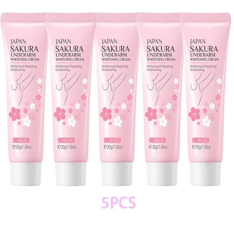 Sakura underarm and body cream tube — image 7