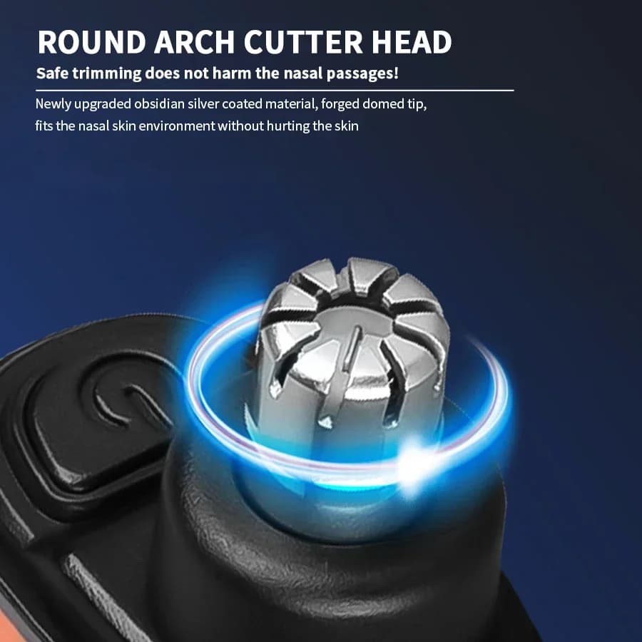 portable electric ear and nose hair trimmer — image 4