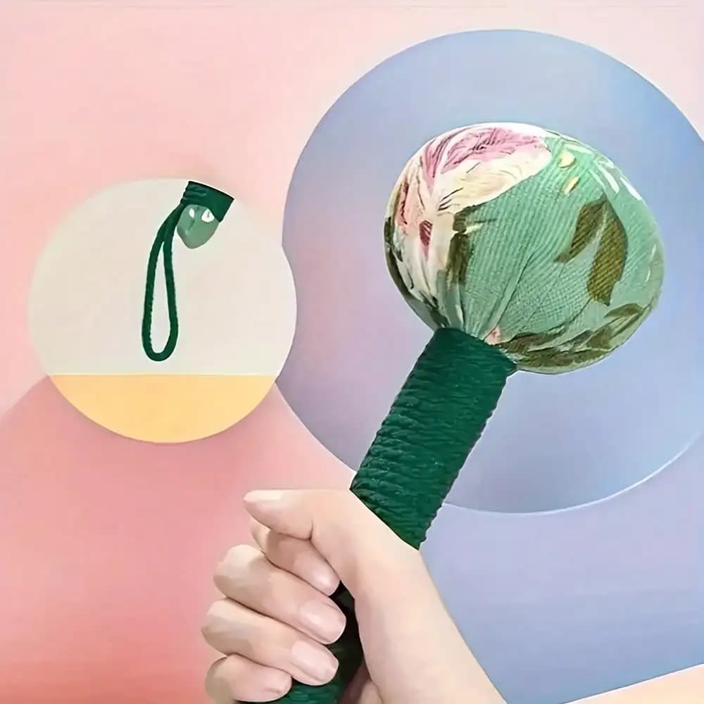 long-handled wormwood massage hammer — image 3