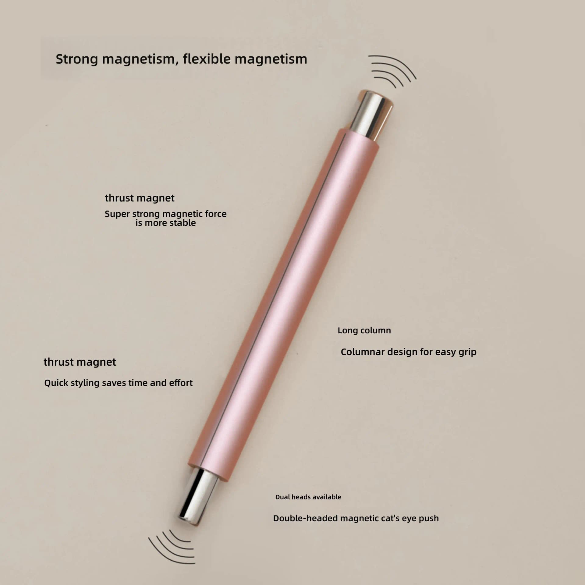 double head cat eye nail magnet pen with steel ball — image 5