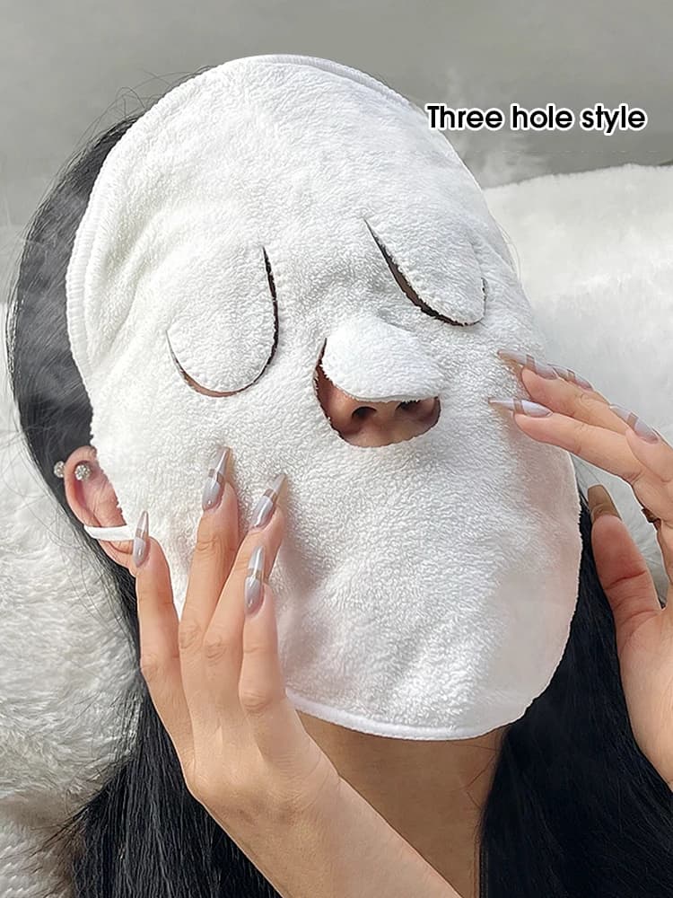 Soft Skin‑Friendly Steam Heating Compress Towel