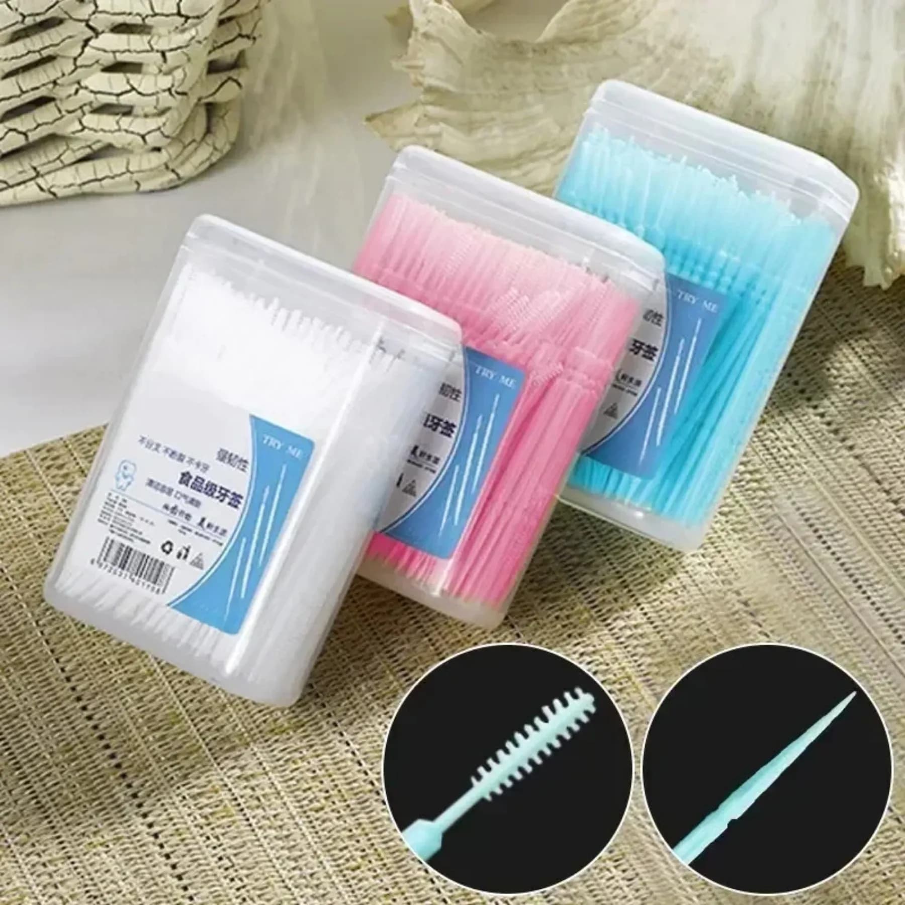 Portable box of ultra-fine disposable toothpicks — image 3