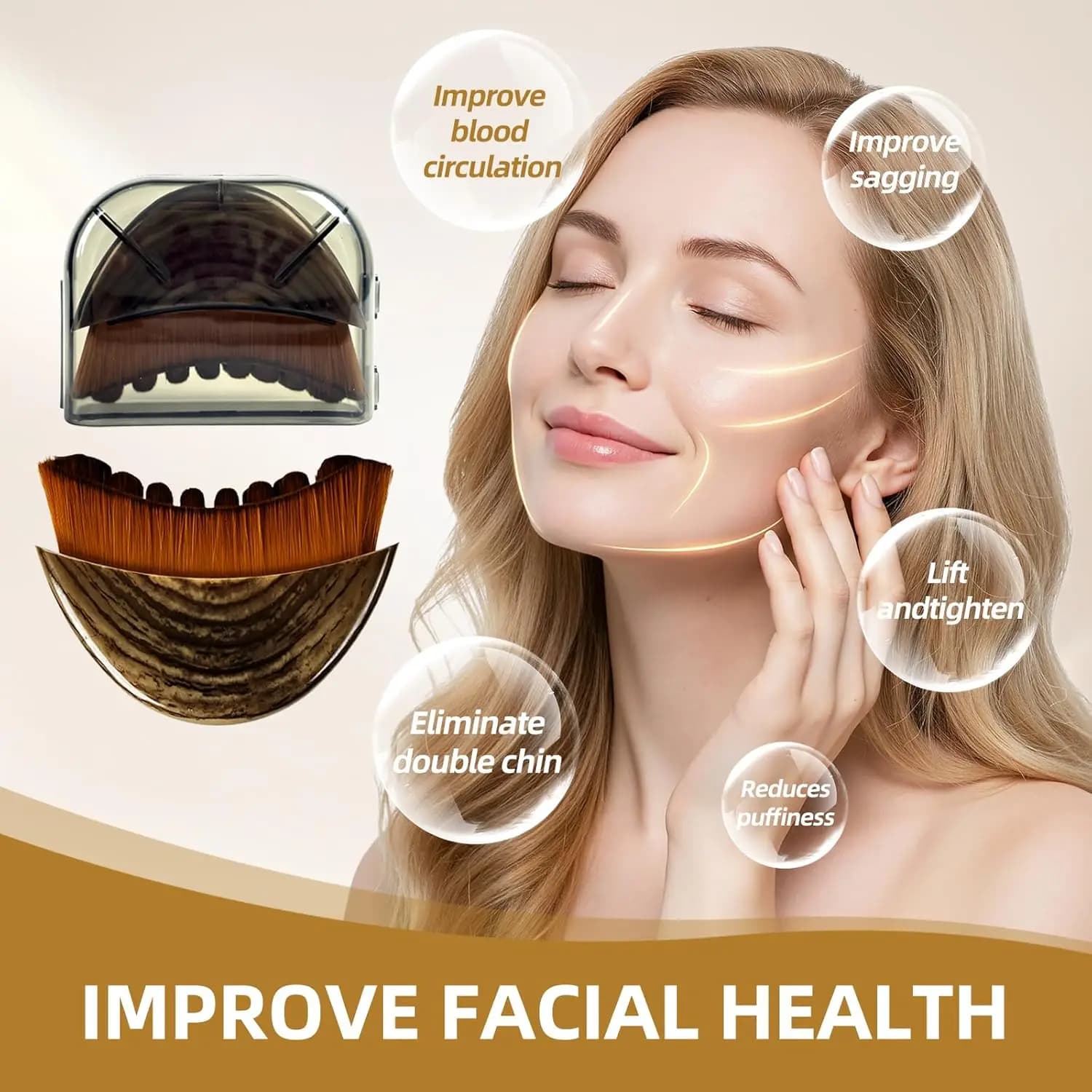 Lymphatic drainage brush for face and body — image 5