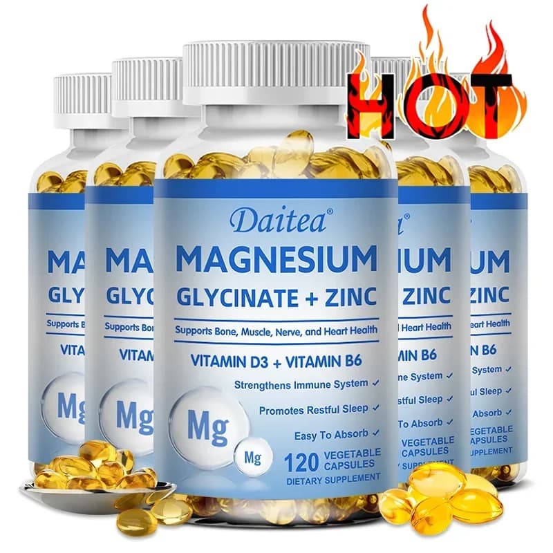 Magnesium, Zinc & Vitamin D3 Triple Supplement