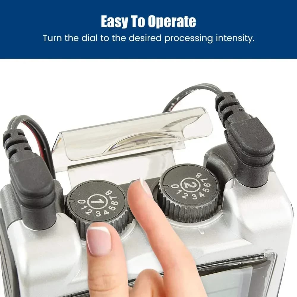 handheld EMS TENS muscle stimulator device — image 4
