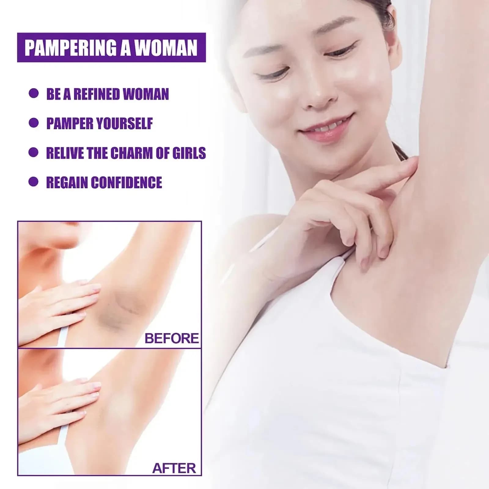 pink intimate whitening cream tube — image 6