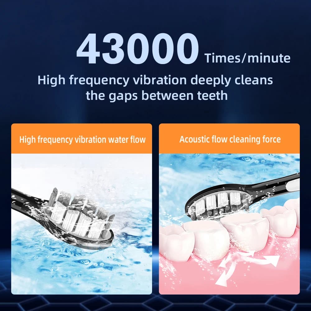 Subort S9 cordless sonic electric toothbrush — image 3