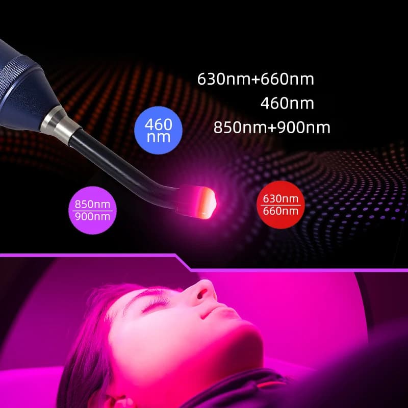 handheld red and infrared light therapy wand — image 3