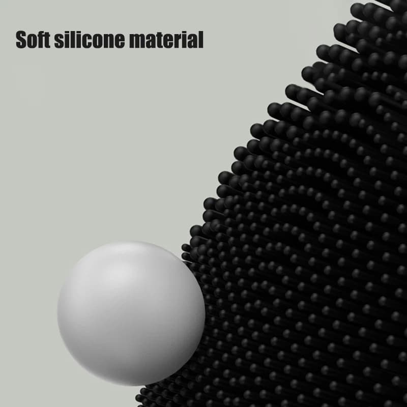 silicone facial cleansing brush with blackhead remover head — image 5