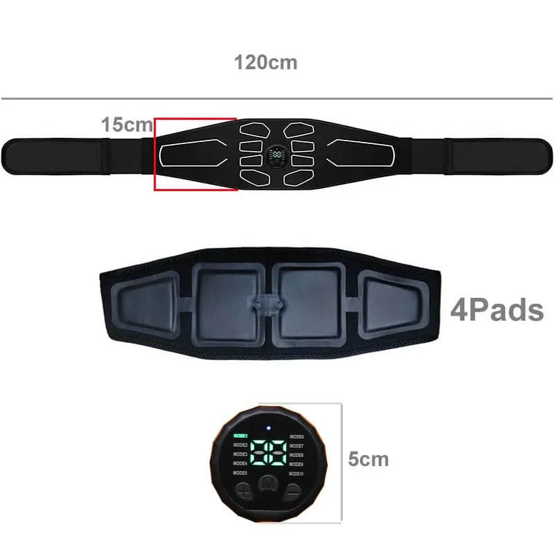 EMS abdominal toning belt — image 2