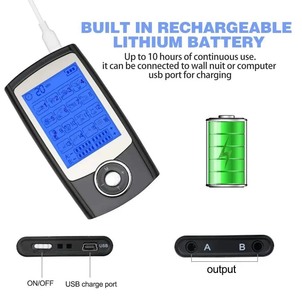 electric tens muscle stimulator device — image 6