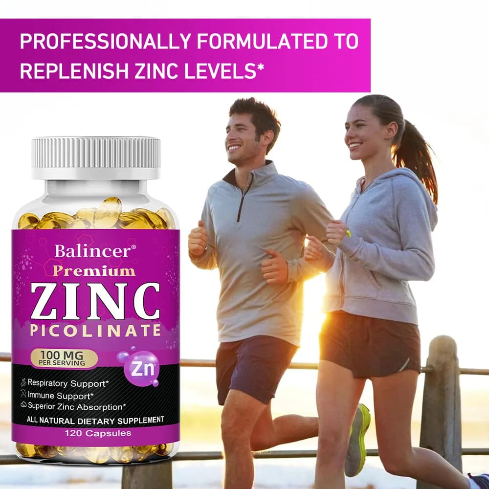 bottle of zinc picolinate 100 mg supplement — image 5