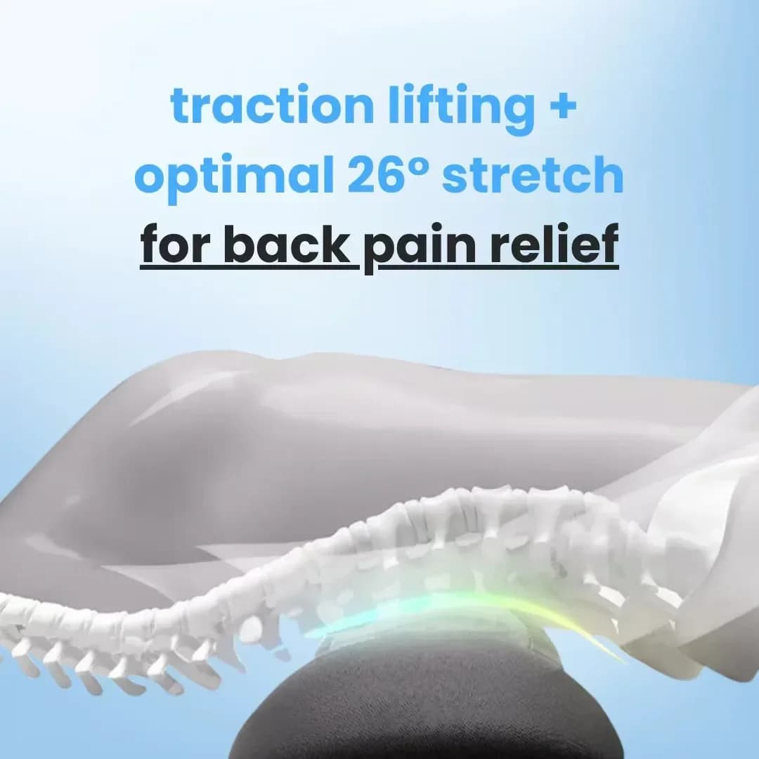 3-in-1 back massager with built-in relaxing bed — image 3