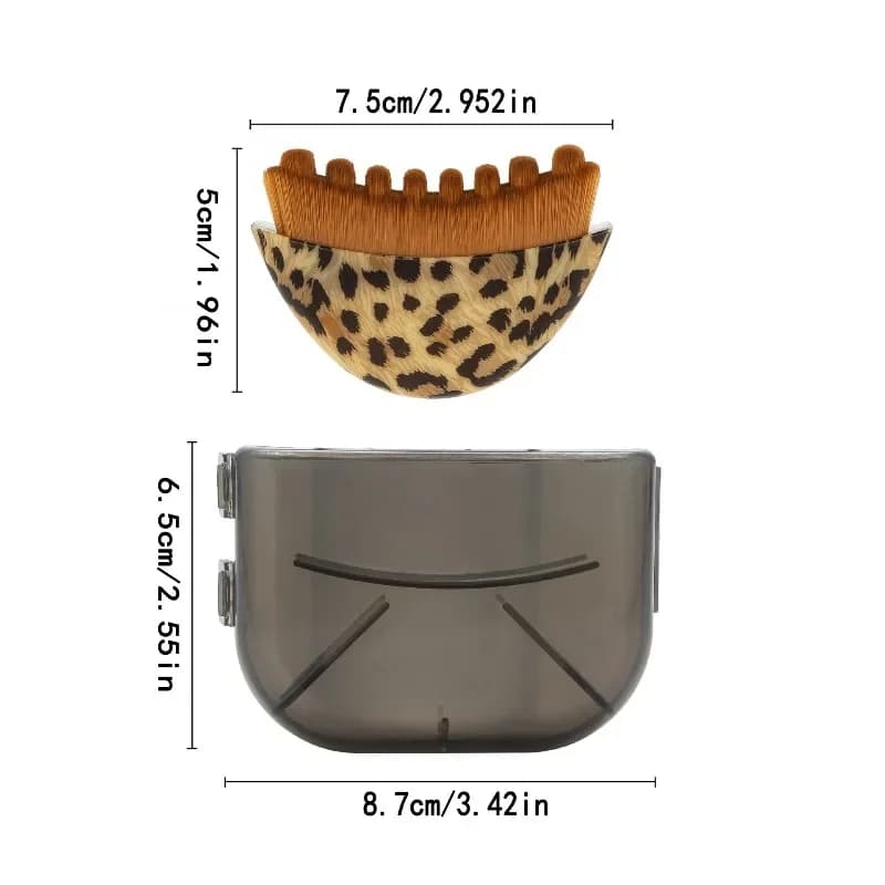 Lymphatic contour face brush for dry brushing — image 8