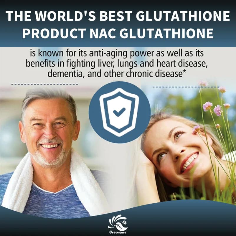 Greensure NAC Glutathione capsules bottle — image 3