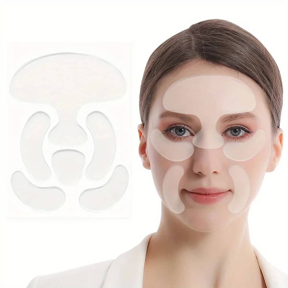Reusable silicone anti-wrinkle patches for face — image 7