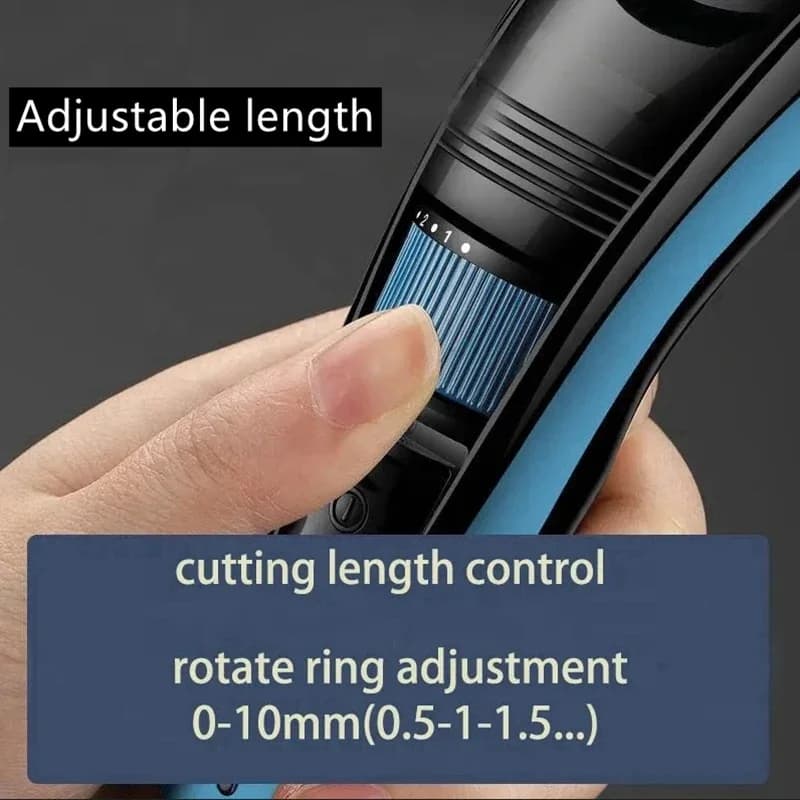 adjustable beard trimmer with length settings — image 2