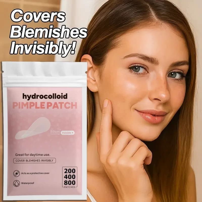clear hydrocolloid pimple patches in mixed sizes — image 5