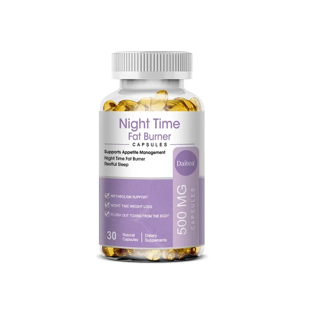 bottle of nighttime fat burner supplement — image 8
