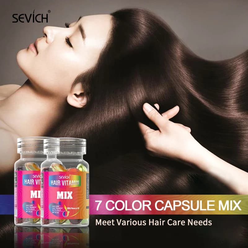 hair loss vitamin and keratin oil capsules — image 4