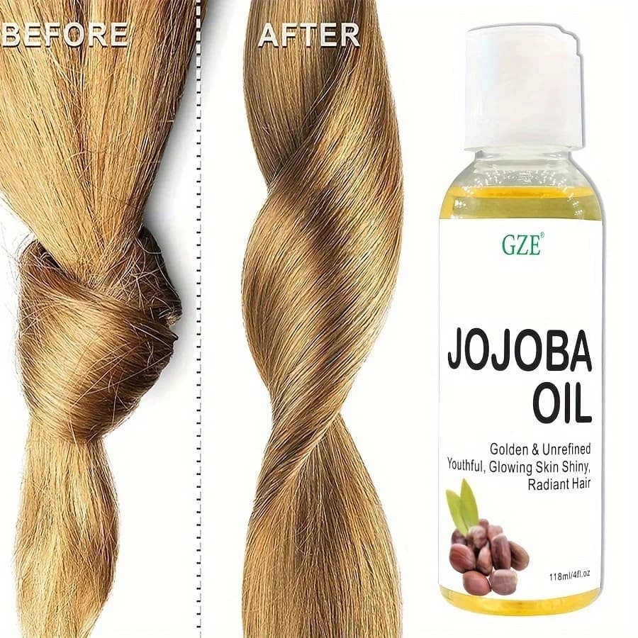bottle of organic jojoba oil — image 4
