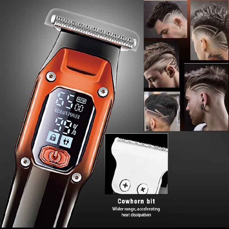 Kemei professional electric beard and hair trimmer — image 4