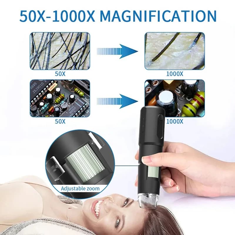 USB dermatoscope skin analyzer device — image 3