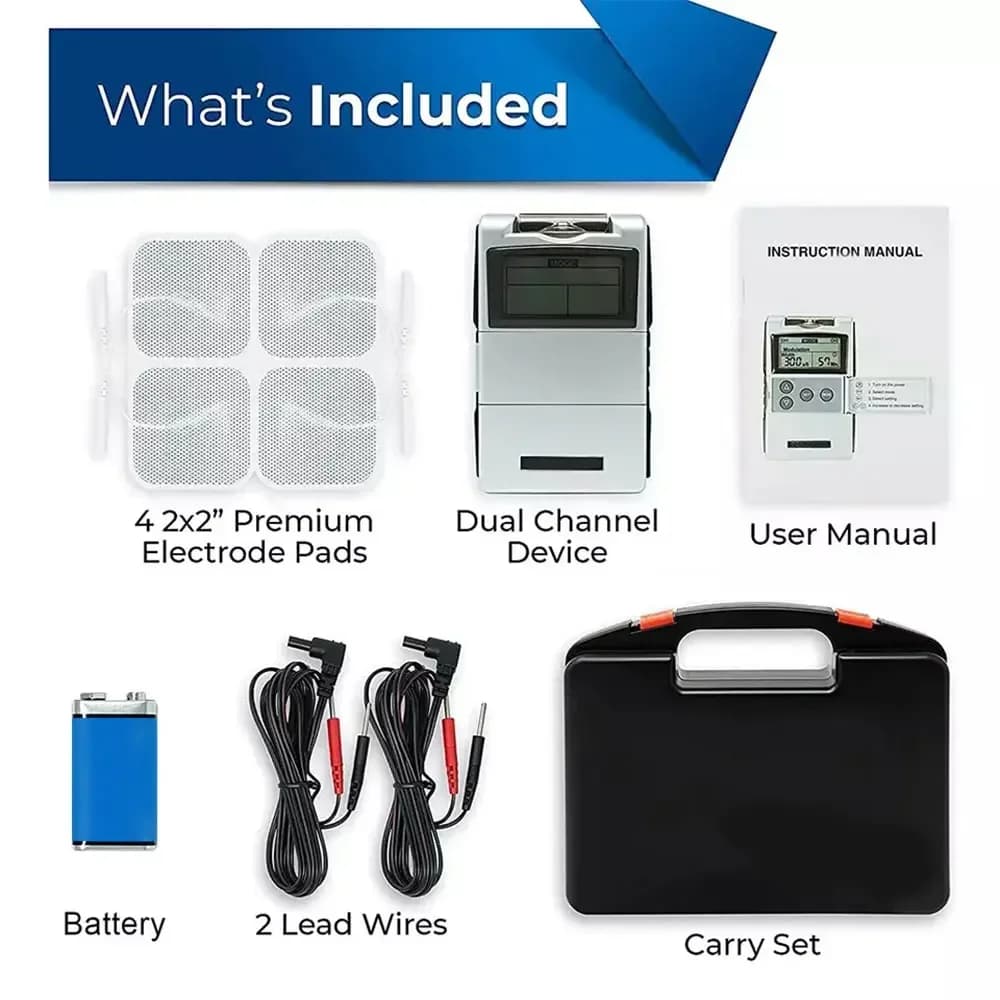 handheld EMS TENS muscle stimulator device — image 5