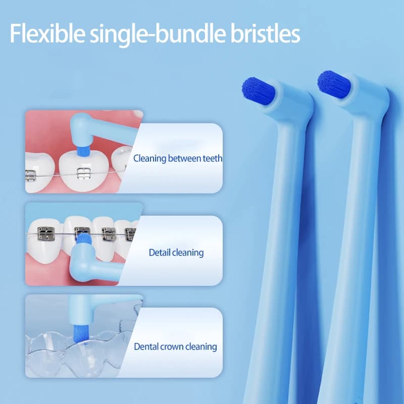 two soft‑bristle single‑tuft interdental brushes — image 2