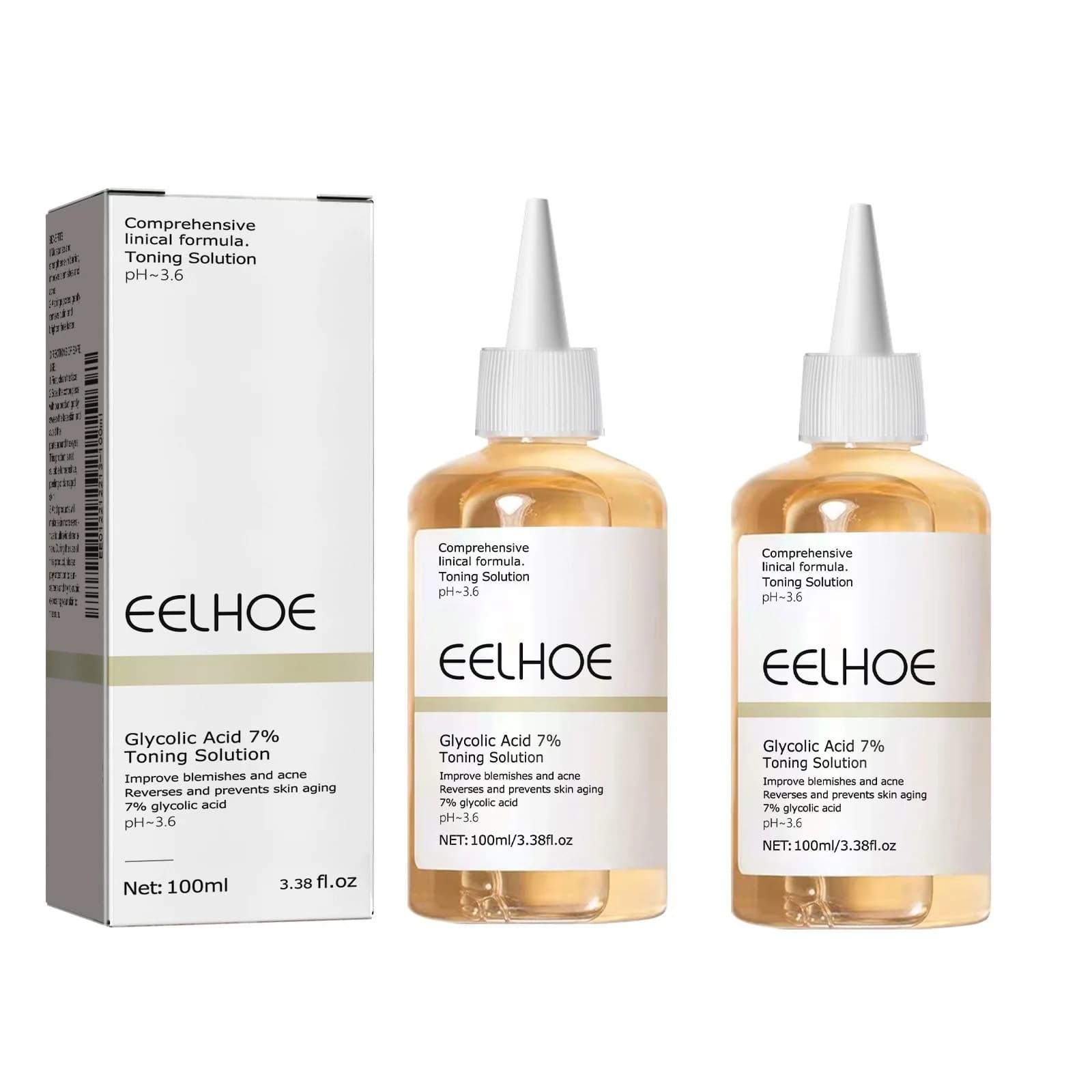bottle of 7% glycolic acid toning solution — image 1