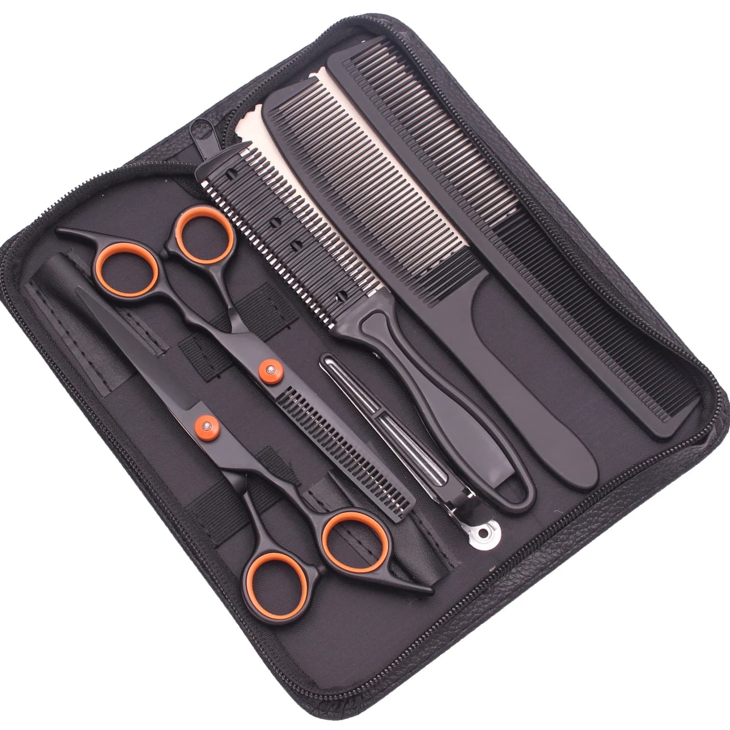 6 inch stainless hairdressing scissors set — image 7
