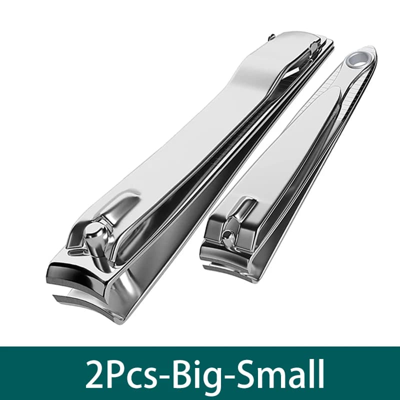 Splash‑resistant stainless steel nail clippers — image 8