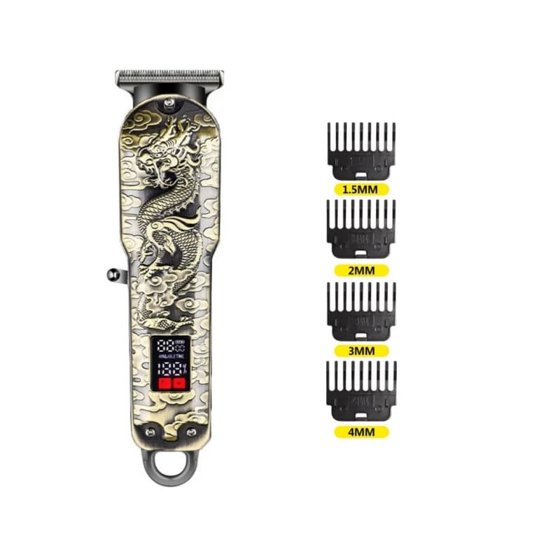 stainless steel rechargeable electric hair clipper — image 8