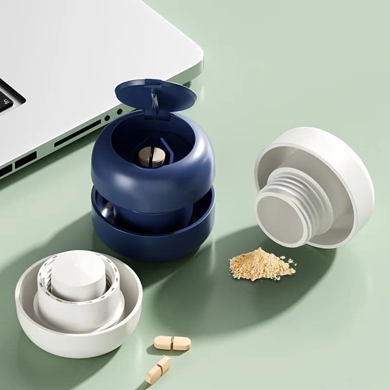 portable pill cutter divider and grinder — image 2