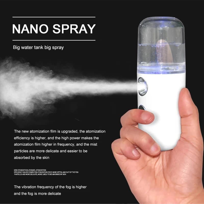 portable nano mist facial steamer — image 3