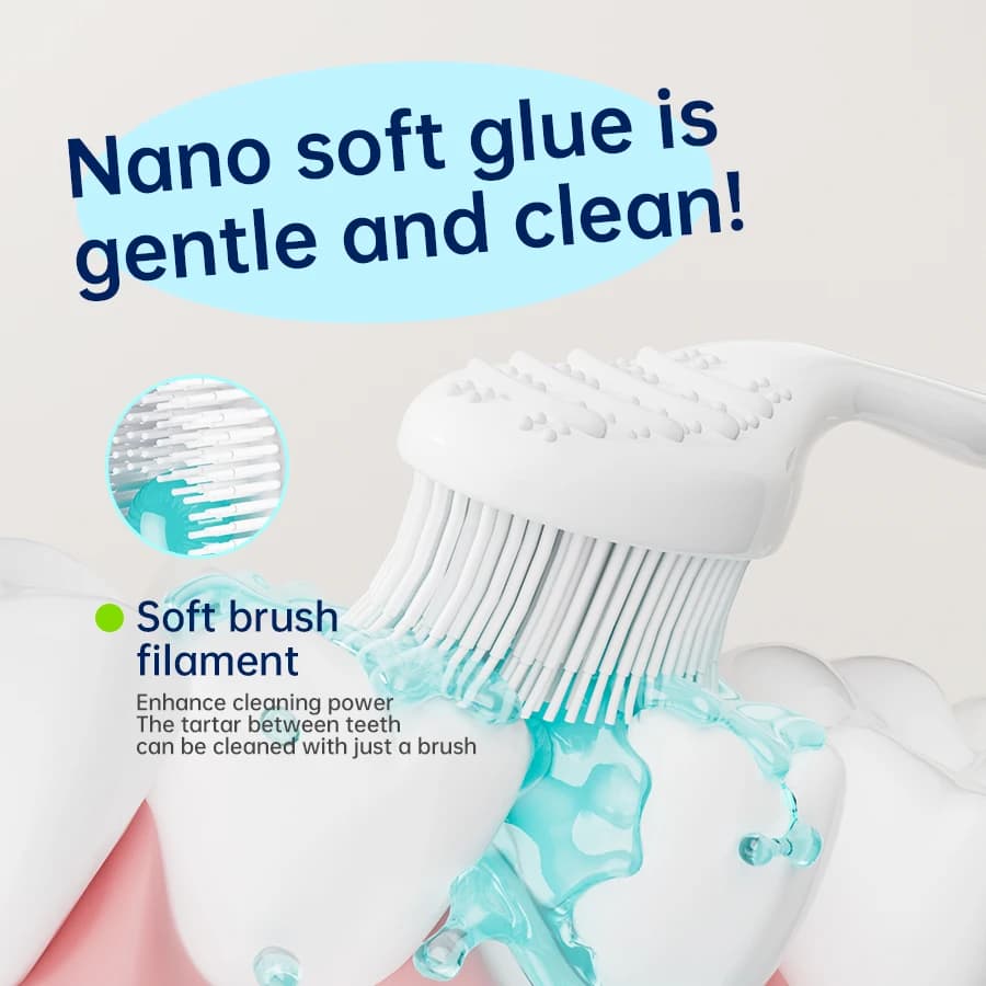 mini disposable travel toothbrush — image 4