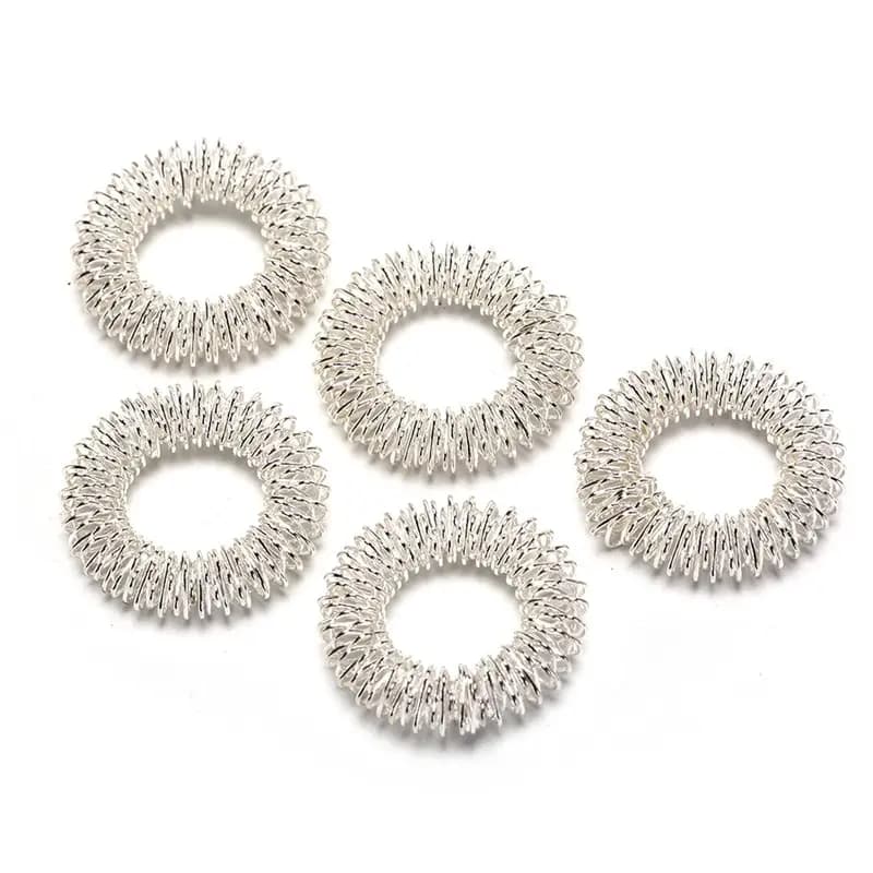 Acupressure finger massage ring — image 4