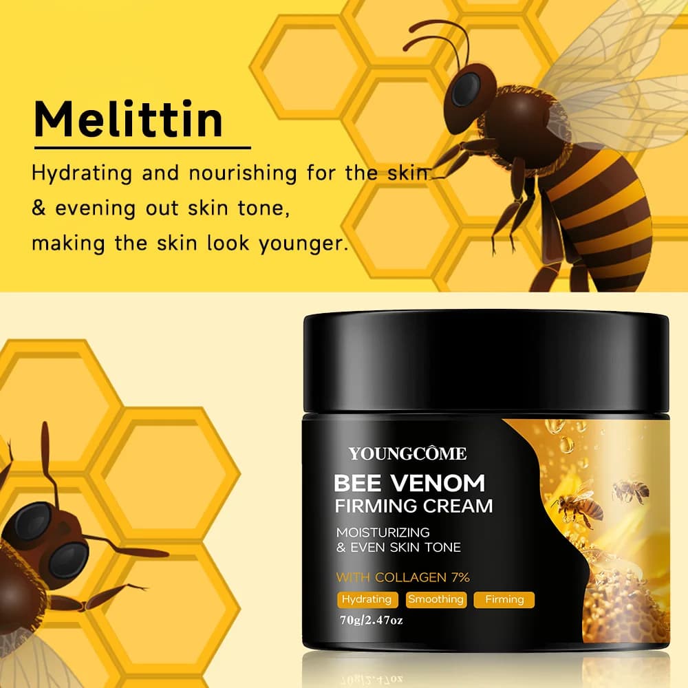 bee venom face and neck cream jar — image 4