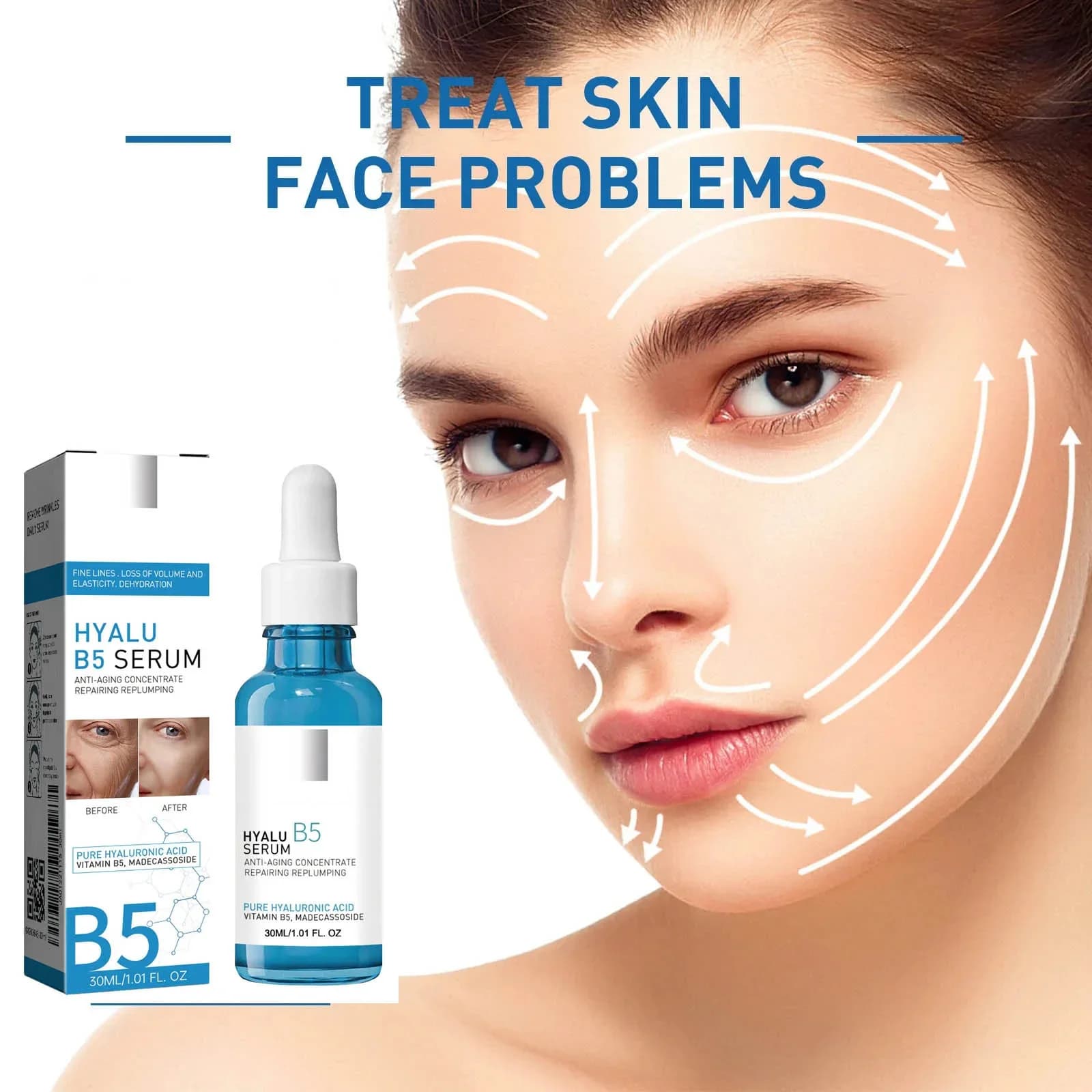 B5 hyaluronic acid serum bottle — image 6