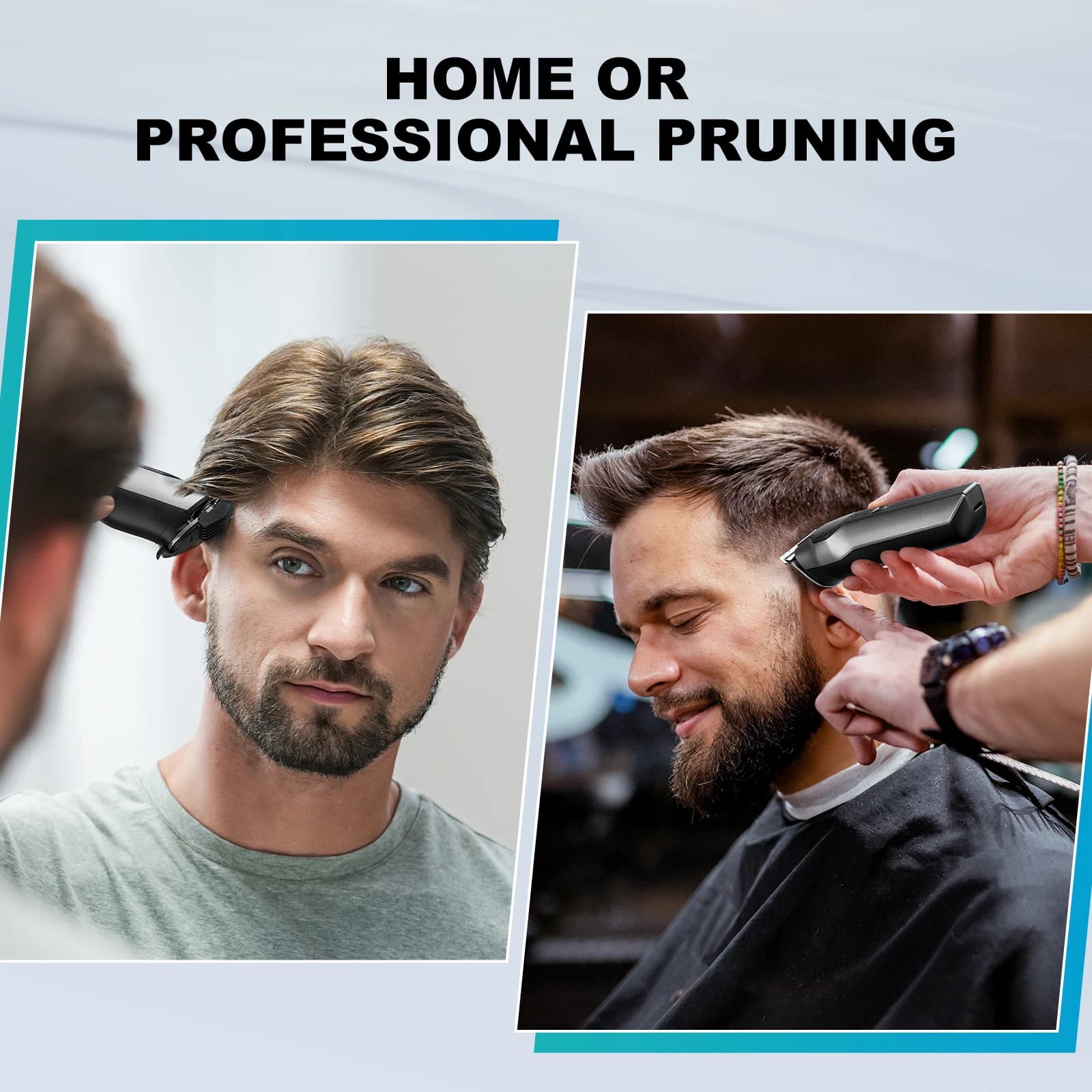 Kensen S30 4-in-1 cordless hair clipper with LED display — image 6