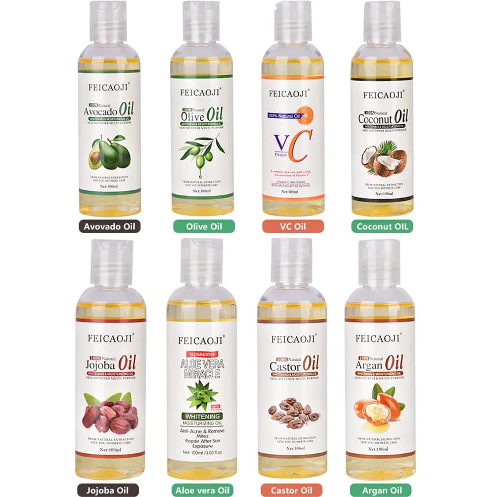bottles of multi‑oil essential blend for skin care — image 6