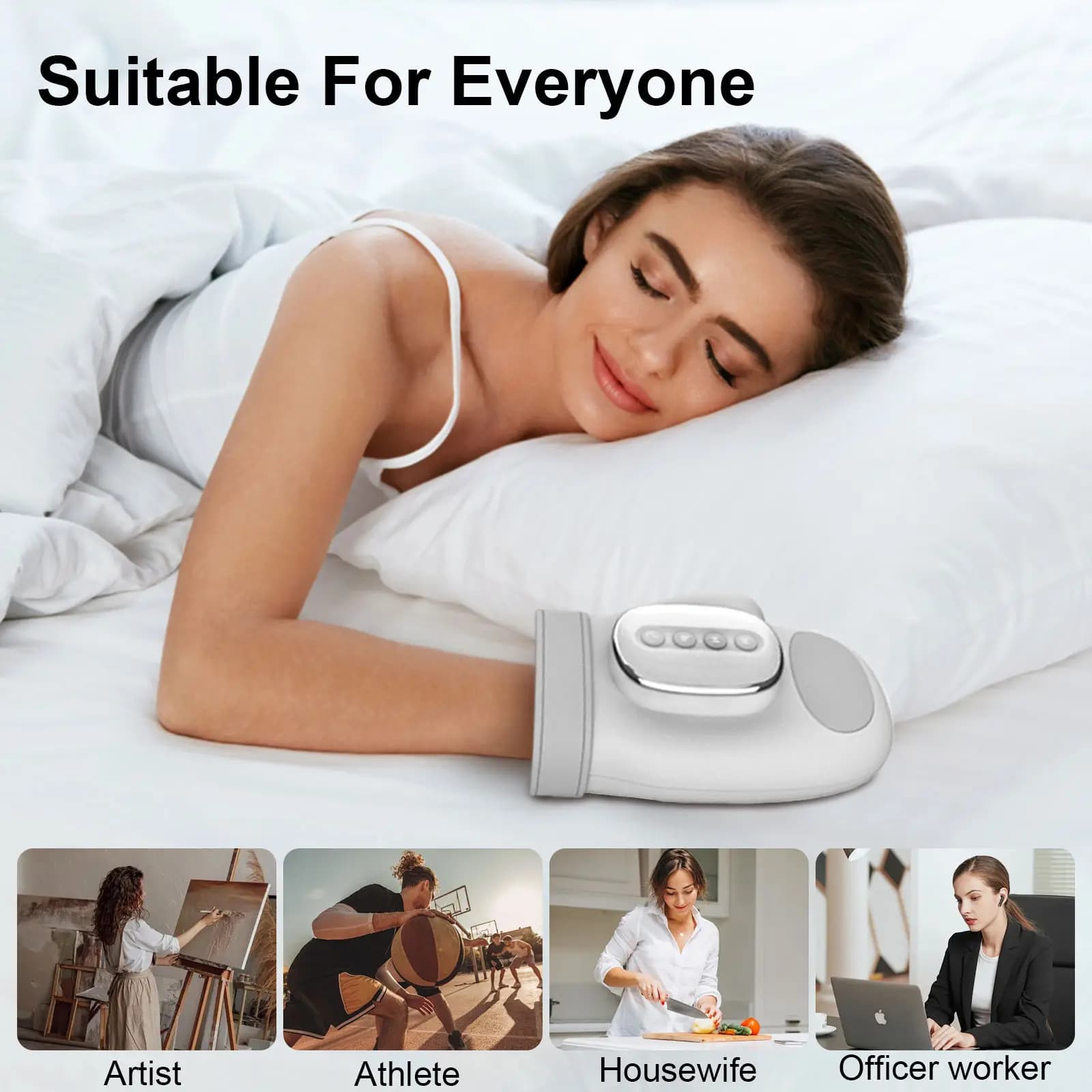 hand massager with airbag compression — image 4