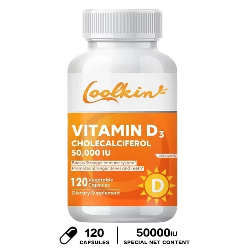 bottle of vitamin d3 50000 iu supplement — image 8