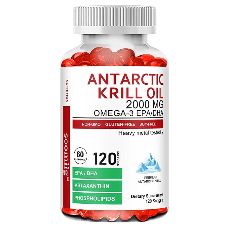 Antarctic krill oil softgel capsules — image 8