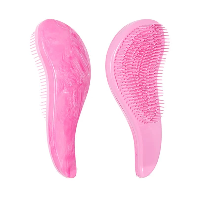 soft wheat straw detangling hairbrush with scalp massager — image 8