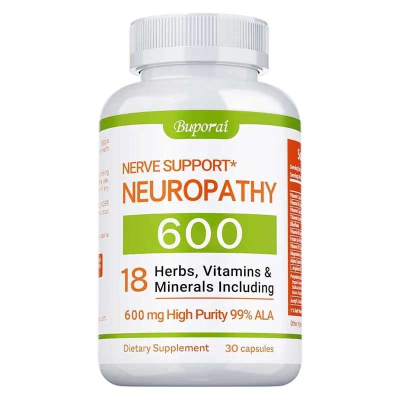 Neuropathy support supplement bottle — image 7