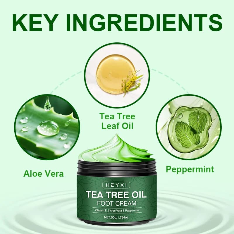 Tea oil cracking cream for hands and feet — image 4