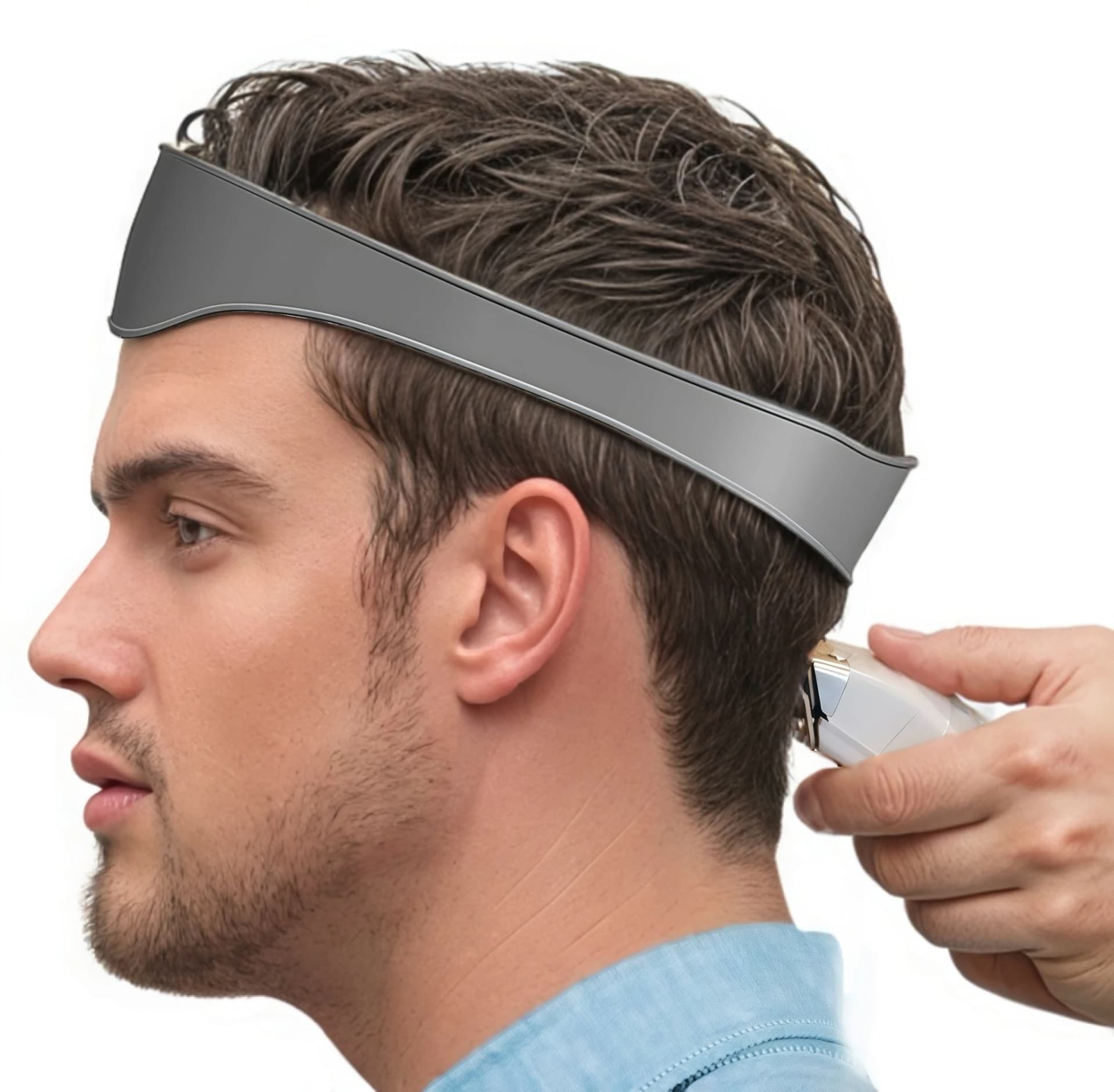 Barber hair comb kit with three combs — image 5